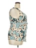 Sunny Leigh Teal Sleeveless Blouse Size 2X - photo 4