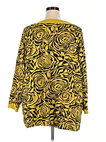 Roaman's 3/4 Sleeve Blouse (view 2)