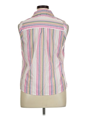 White Stag Sleeveless Button-Down Shirt (view 2)