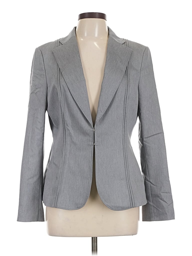 Pre-owned Worth Blazer Jacket In Gray