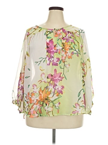 Jennifer Lopez 3/4 Sleeve Blouse (view 1)