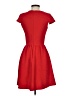 Alya 100% Polyester Solid Red Casual Dress Size S - photo 2