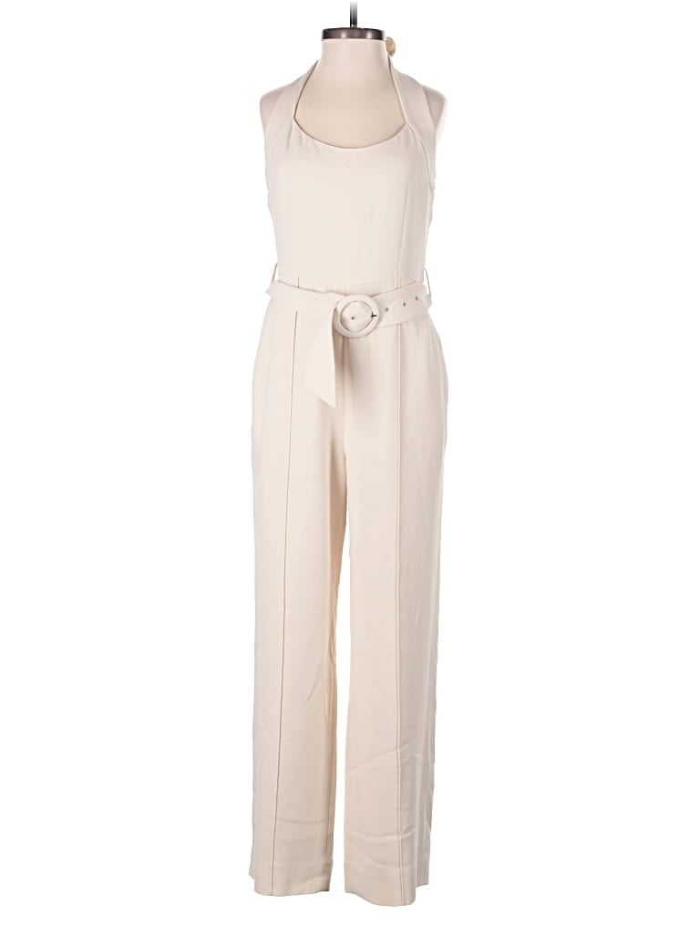 Pre-owned Simkhai Jumpsuit In Ivory