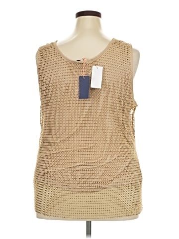 Skies Are Blue Sleeveless Blouse (view 2)
