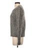 Banana Republic Chevron-herringbone Gray Pullover Sweater Size S - photo 5