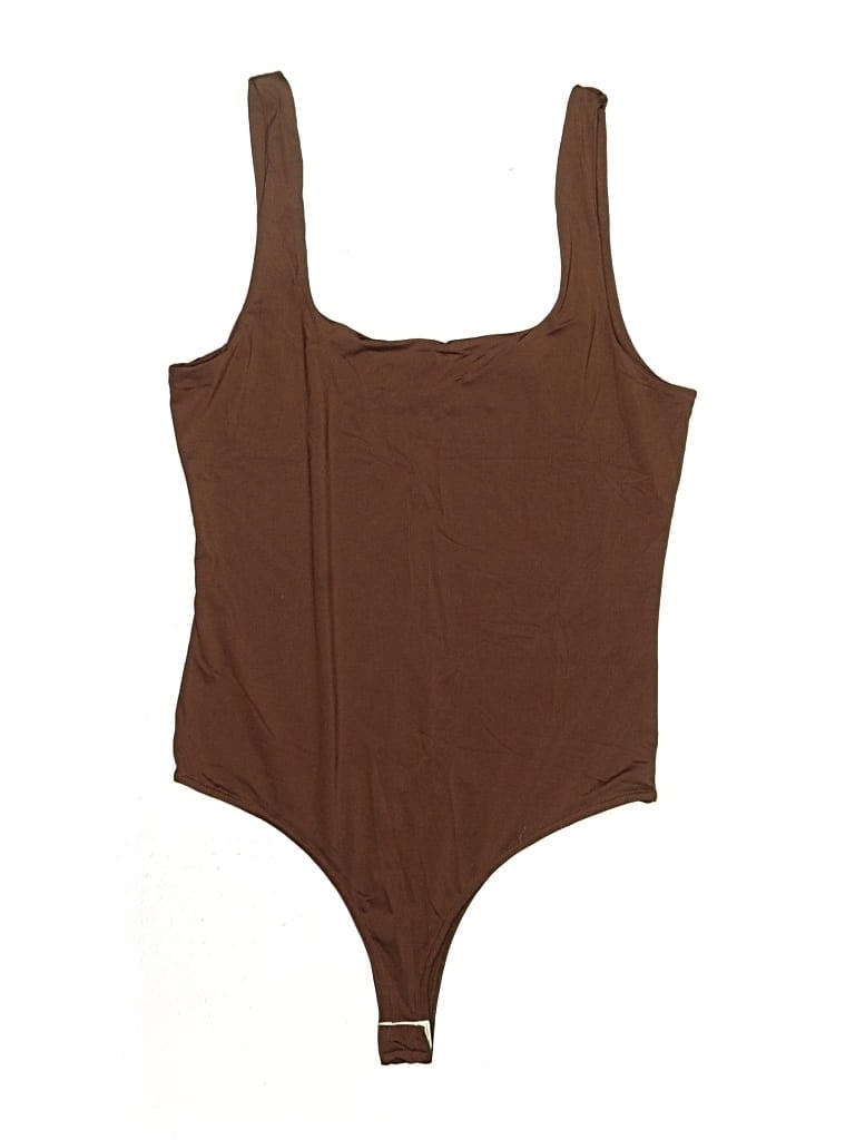 Pre-owned Unbranded Bodysuit In Brown