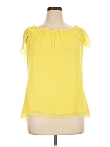 White House Black Market Sleeveless Blouse (view 1)