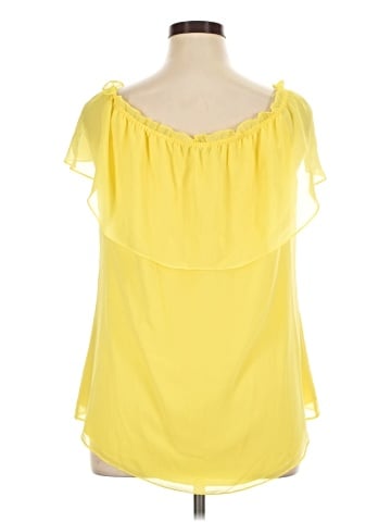 White House Black Market Sleeveless Blouse (view 2)