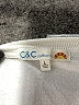 C&C California Floral White Sweatshirt Size L - photo 4