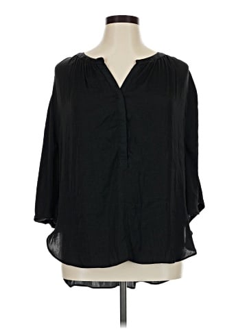 JLo by Jennifer Lopez 3/4 Sleeve Blouse (view 1)