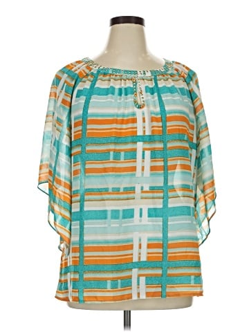 Ashley Stewart 3/4 Sleeve Blouse (view 1)
