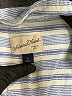 Universal Thread Stripes Blue Short Sleeve Blouse Size XL - photo 7