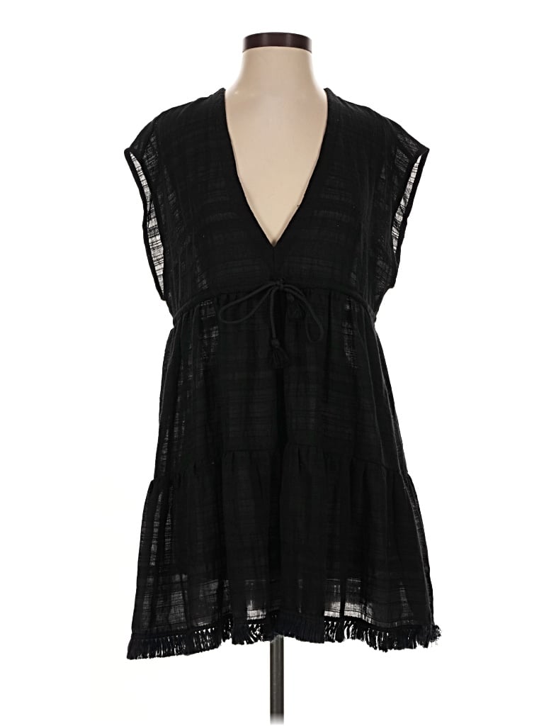 Pre-owned Robin Piccone Casual Dress In Black