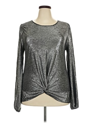 INC International Concepts Long Sleeve Top (view 1)