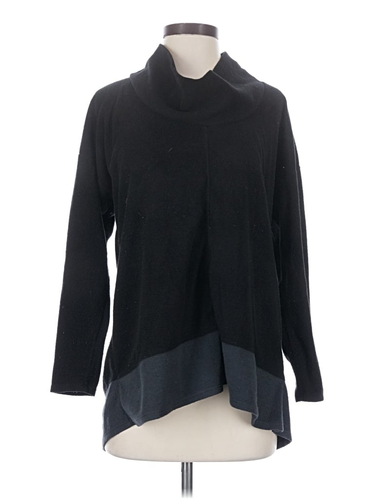 Pre-owned Ellen Tracy Turtleneck Sweater In Black