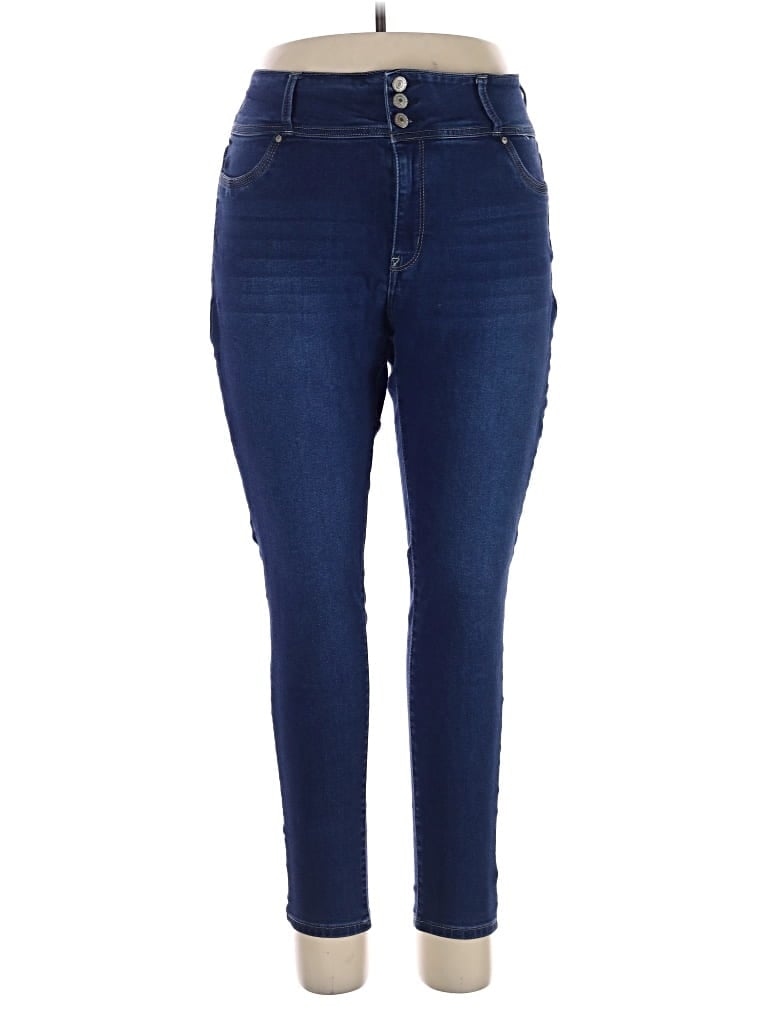 Pre-owned Wallflower Jeggings In Blue