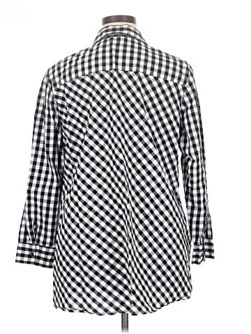 Joan Rivers 3/4 Sleeve Button-Down Shirt (view 2)
