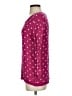 Basic Editions Polka Dots Pink 3/4 Sleeve T-Shirt Size S - photo 5