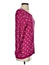 Basic Editions Polka Dots Pink 3/4 Sleeve T-Shirt Size S - photo 4