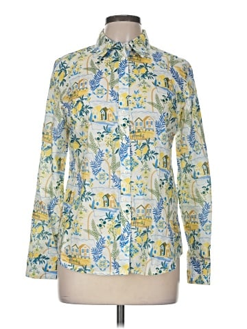 J. McLaughlin Long Sleeve Button-Down Shirt (view 1)
