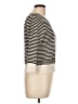 Adrianna Papell Stripes Ivory Pullover Sweater Size L - photo 4