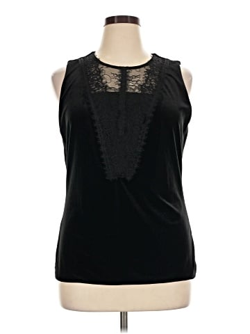 White House Black Market Sleeveless Blouse (view 1)