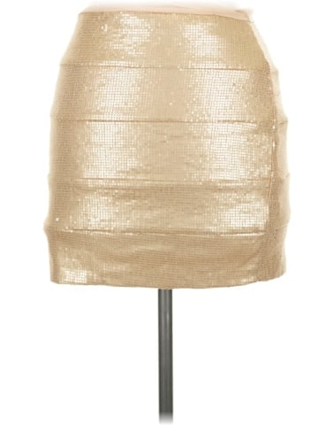 Love Culture Faux Leather Skirt (view 2)