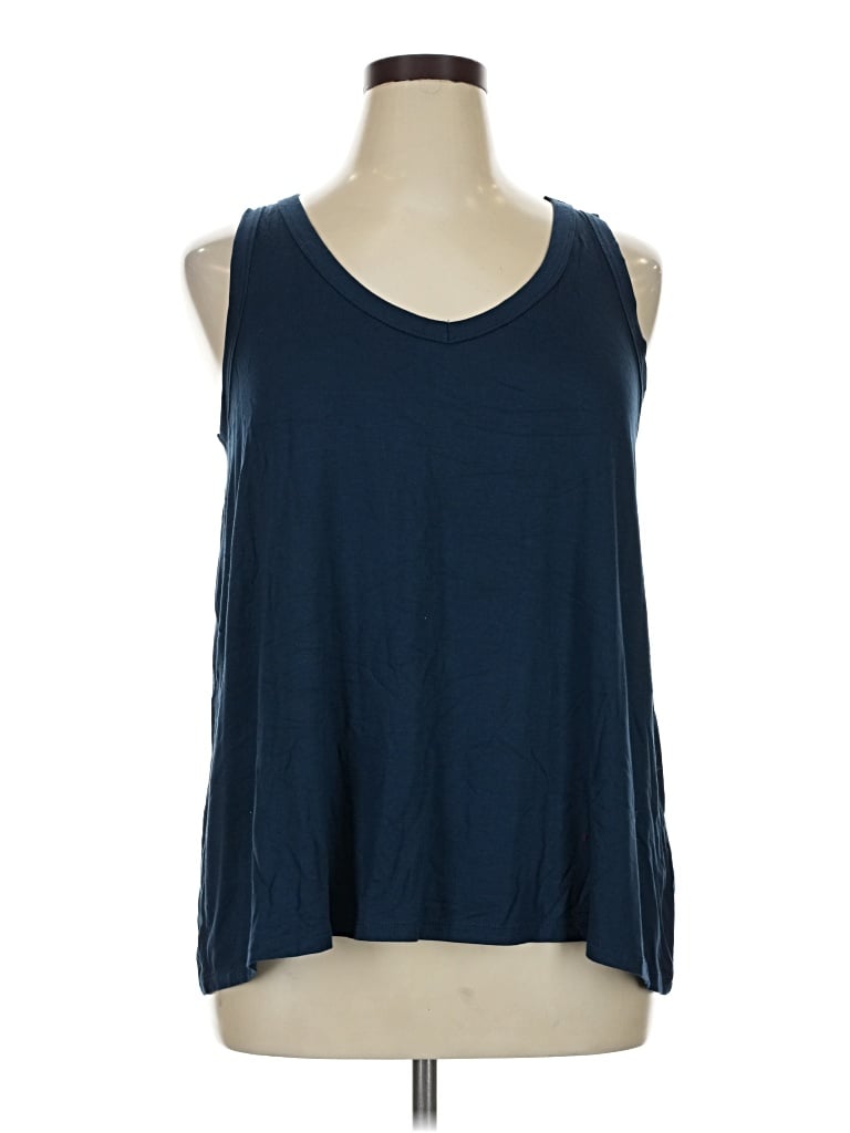 Pre-owned Luxe Sleeveless T-shirt In Blue