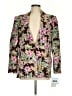 Leslie Fay 100% Polyester Floral Gold Blazer Size 8 - photo 1
