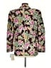 Leslie Fay 100% Polyester Floral Gold Blazer Size 8 - photo 2