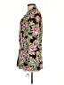 Leslie Fay 100% Polyester Floral Gold Blazer Size 8 - photo 5