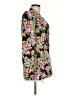Leslie Fay 100% Polyester Floral Gold Blazer Size 8 - photo 4