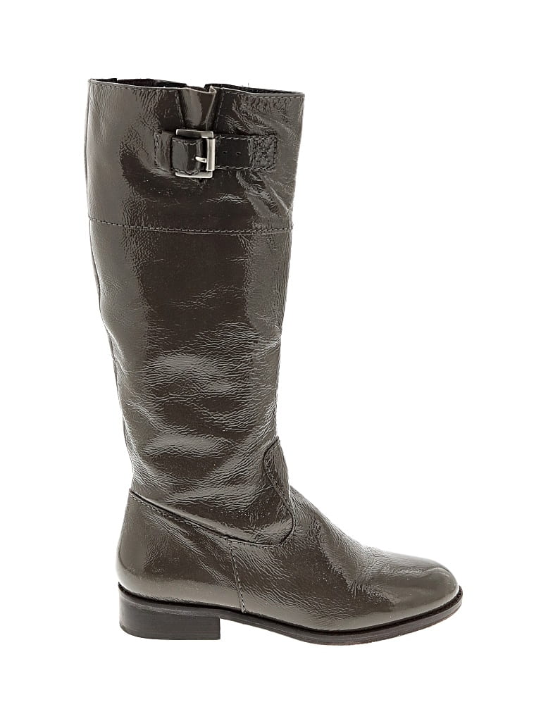 Pre-owned Boden Boots In Gray