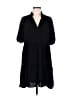 CeCe 100% Polyester Solid Black Casual Dress Size M - photo 1