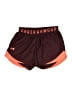 Under Armour 100% Polyester Burgundy Athletic Shorts Size XS (kids) - photo 1