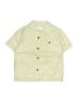 Zara Solid Yellow Short Sleeve Button-Down Shirt Size 4 - photo 1
