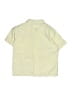 Zara Solid Yellow Short Sleeve Button-Down Shirt Size 4 - photo 2