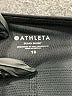 Athleta Solid Black Active Skort Size 12 - photo 3