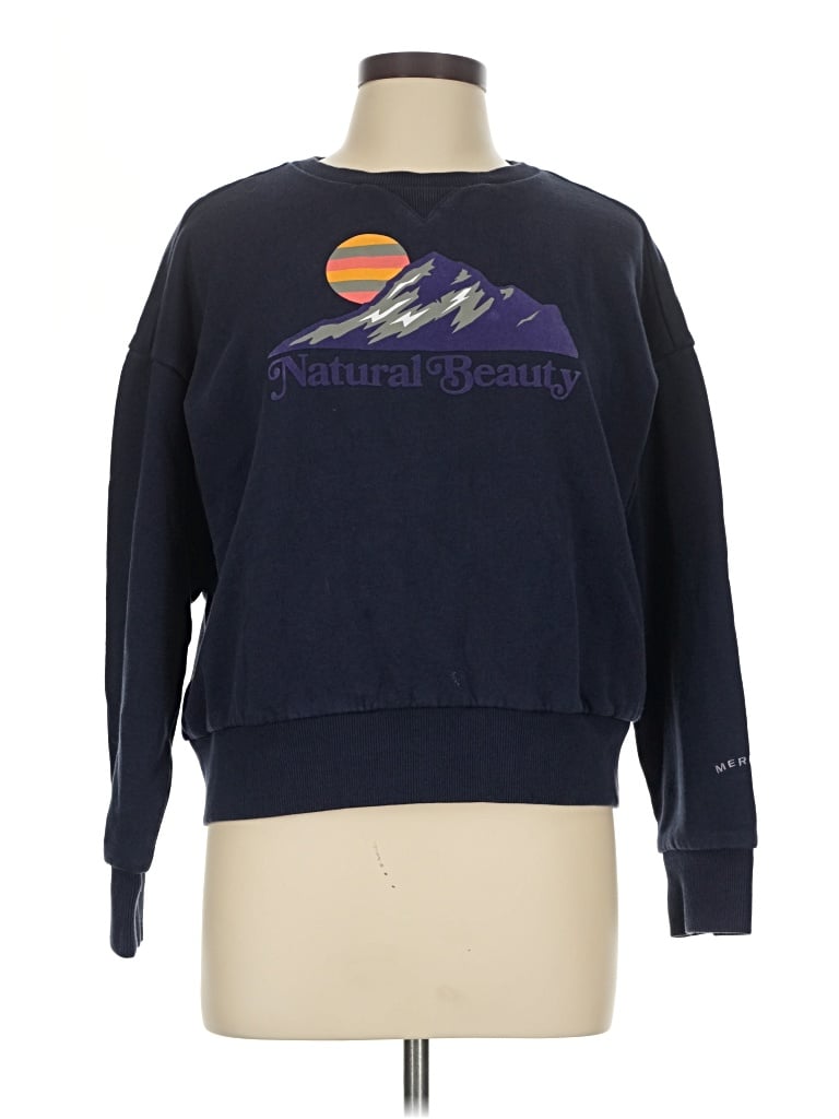 Pre-owned Merrell Pullover Sweater In Blue