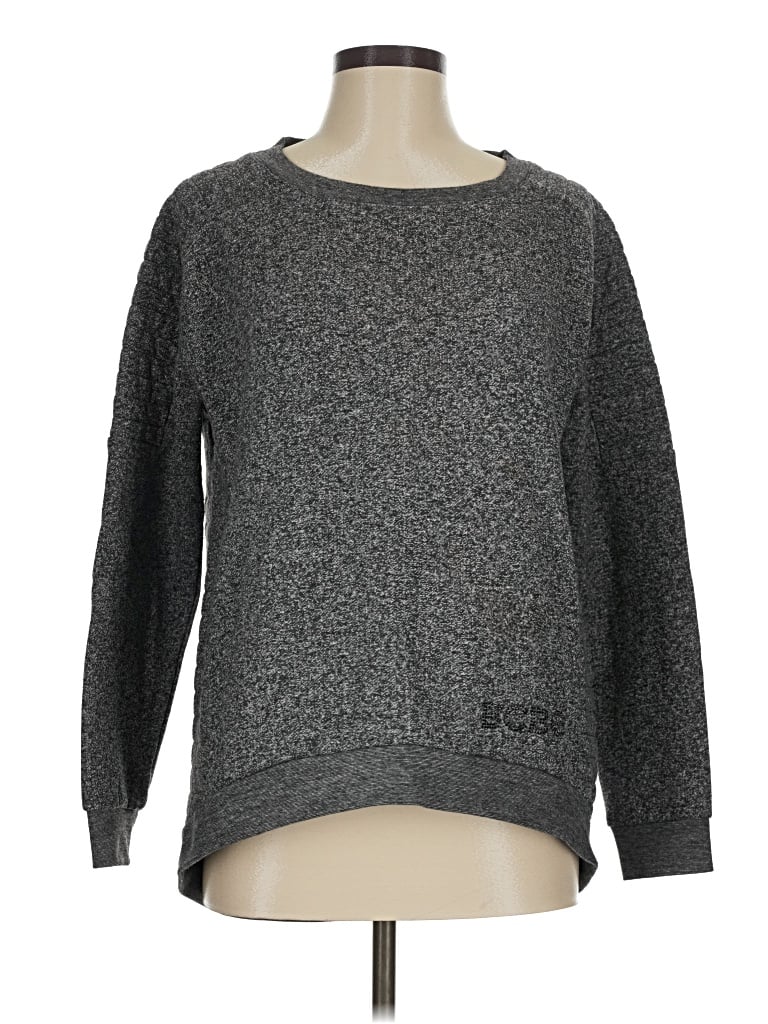 Pre-owned Bcbgmaxazria Pullover Sweater In Gray