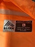 RBX 100% Polyester Color Block Orange Windbreaker Size L - photo 6