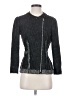 Rebecca Taylor Tweed Gray Black Jacket Size 2 - photo 1