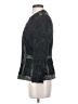 Rebecca Taylor Tweed Gray Black Jacket Size 2 - photo 5