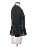 Rebecca Taylor Tweed Gray Black Jacket Size 2 - photo 4