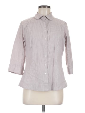 Riders by Lee 3/4 Sleeve Button-Down Shirt (view 1)