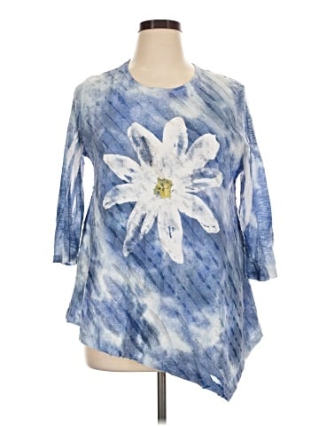 Jess & Jane 3/4 Sleeve Blouse (view 1)
