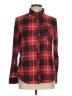 rue21 100% Polyester Plaid Red Long Sleeve Blouse Size M - photo 1