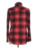 rue21 100% Polyester Plaid Red Long Sleeve Blouse Size M - photo 2
