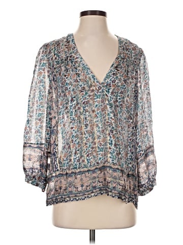 Joie 3/4 Sleeve Silk Top (view 1)