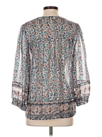 Joie 3/4 Sleeve Silk Top (view 2)